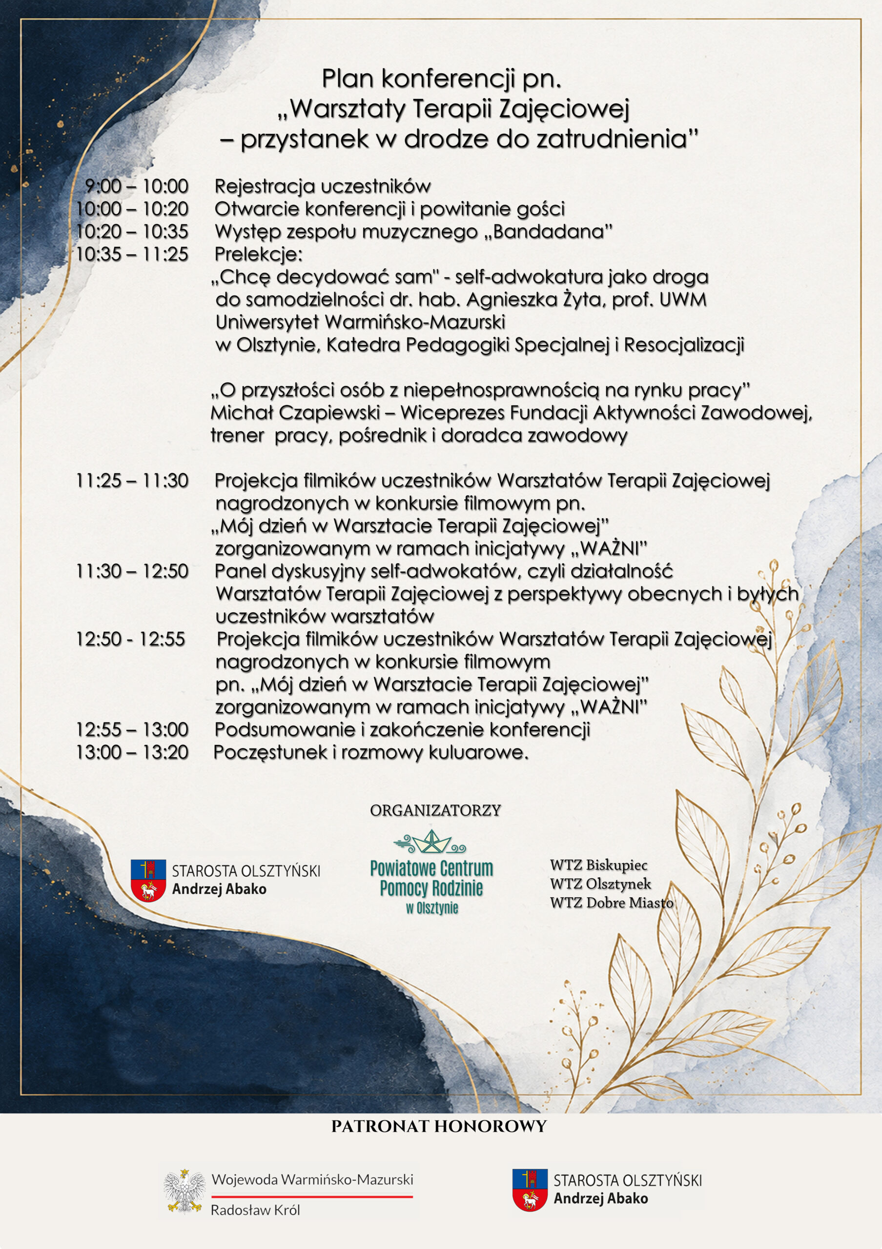 Konferencja o aktywizacji osób z niepełnosprawnościami w Olsztynie